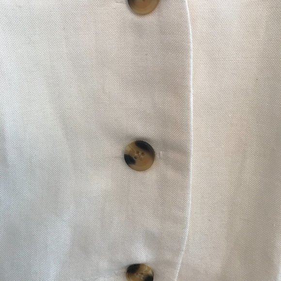 Adorable Rayon Vest, Fabulous Color of Linen! - Picture 6 of 14